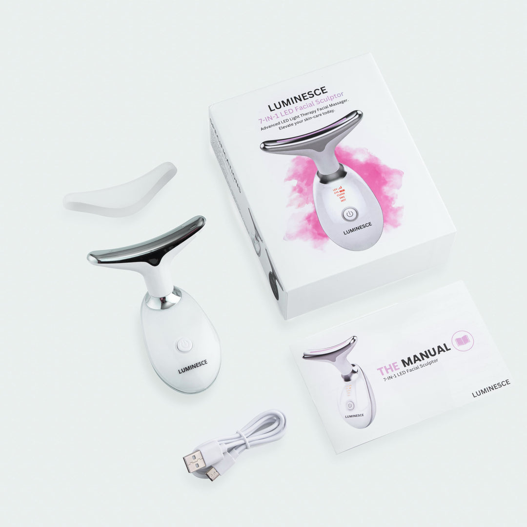 7-in-1 LED Gesichtsstraffungs- & Massagetool – Vénera