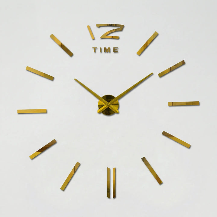 DIY-Wanduhr-Set Mit Spiegeln - MirroTime