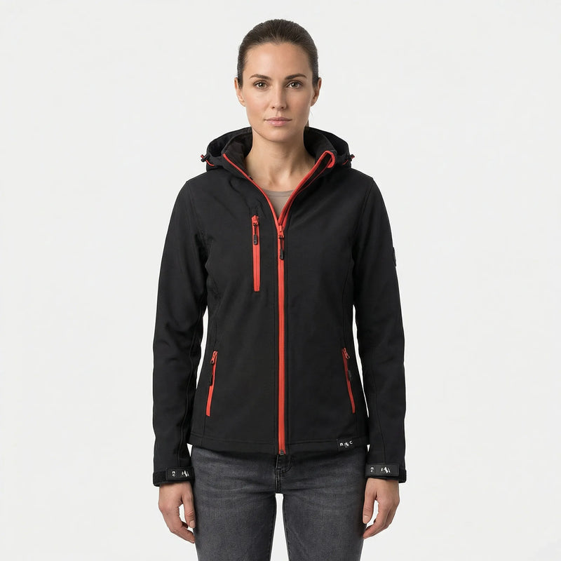 Damen Softshelljacke Mit Kapuze - Maxima