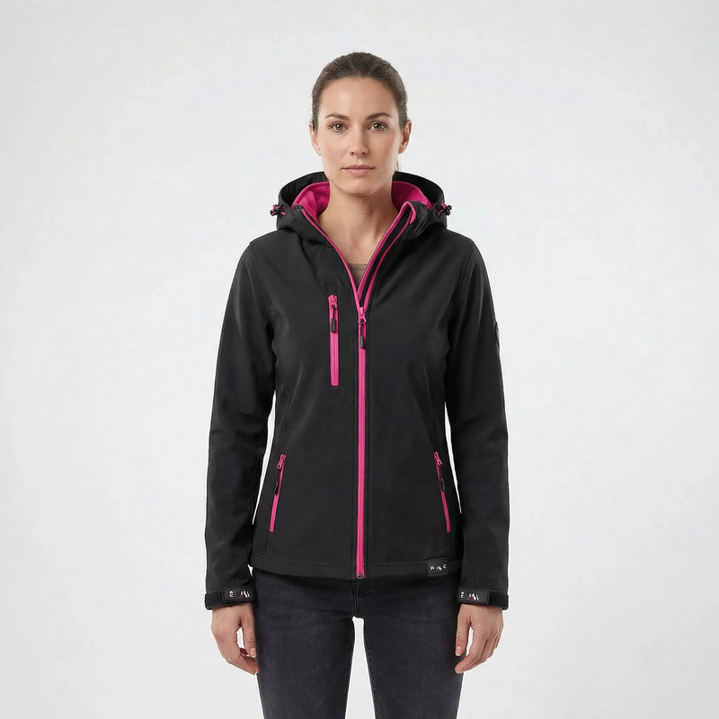 Damen Softshelljacke Mit Kapuze - Maxima