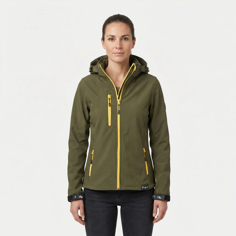 Damen Softshelljacke Mit Kapuze - Maxima