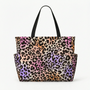 Damen Strandtasche Mit Leopardenmuster - Prowella