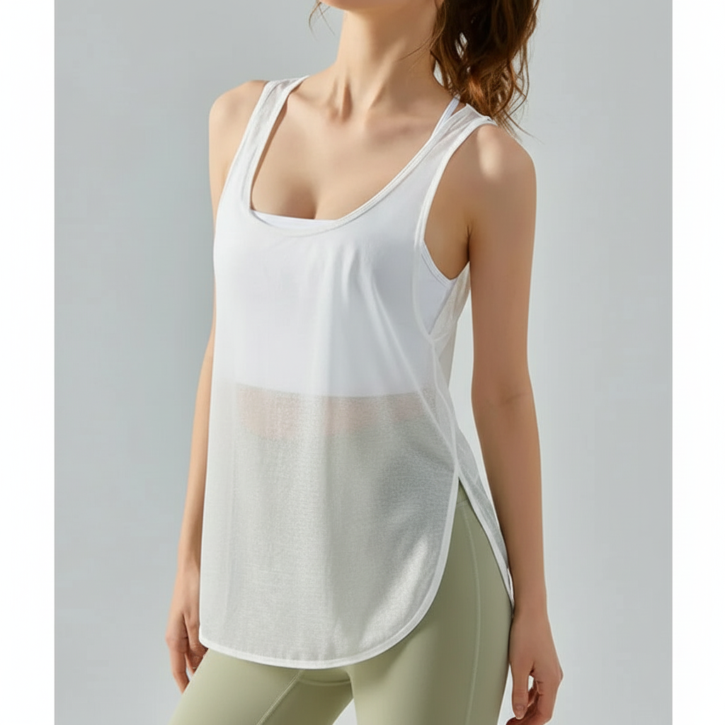 Damen Sporttop Mit Mesh - AirMove 
