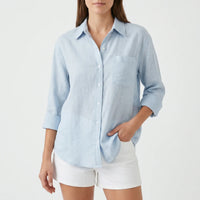 Damenbluse Hellblau -  Rosalie