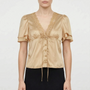 Damenbluse Mit Zierborte -  Beverly