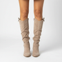 Damenstiefel Aus Kunstsuède -  Laura