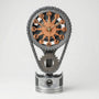 Decoratieve Tandwielklok In Industriestijl - Sprocketime