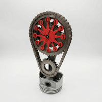 Decoratieve Tandwielklok In Industriestijl - Sprocketime