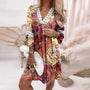 Bedrucktes Kleid - Amara