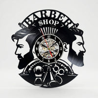 Dekorative Barbershop-Wanduhr - BarbelloTime