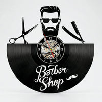 Dekorative Barbershop-Wanduhr - BarbelloTime