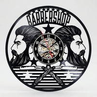 Dekorative Barbershop-Wanduhr - BarbelloTime