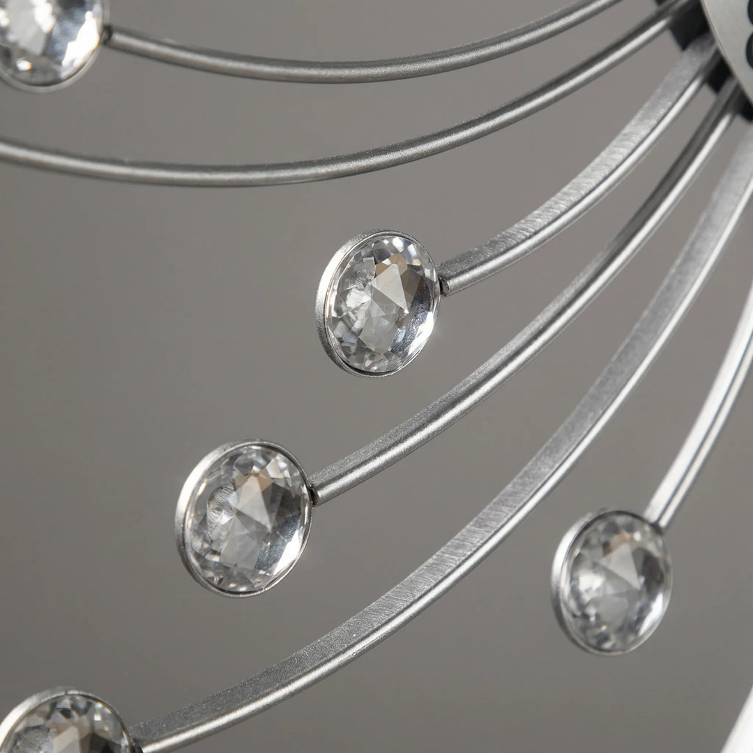 Dekorative Wanduhr Im Sonnenstrahl-Design - Solistra