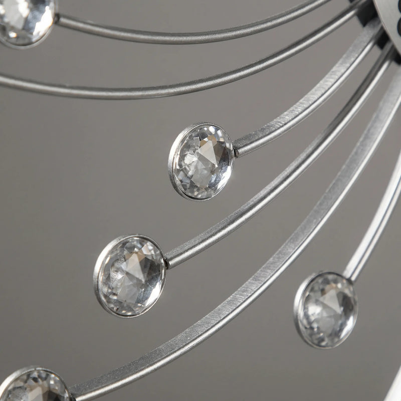 Dekorative Wanduhr Im Sonnenstrahl-Design - Solistra