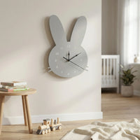 Dekorative Wanduhr In Hasenform - Bunnovelle
