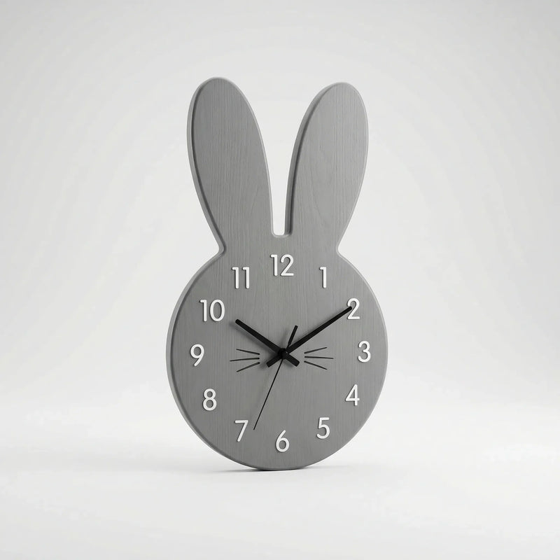 Dekorative Wanduhr In Hasenform - Bunnovelle