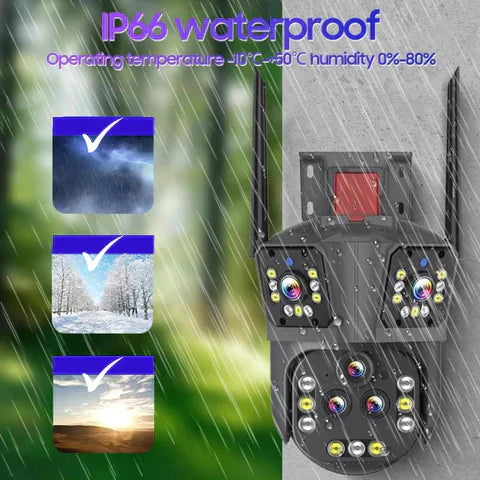 10K WLAN-Sicherheitskamera mit 20MP, 20-fachem Zoom – DualGuard Ultra 10K