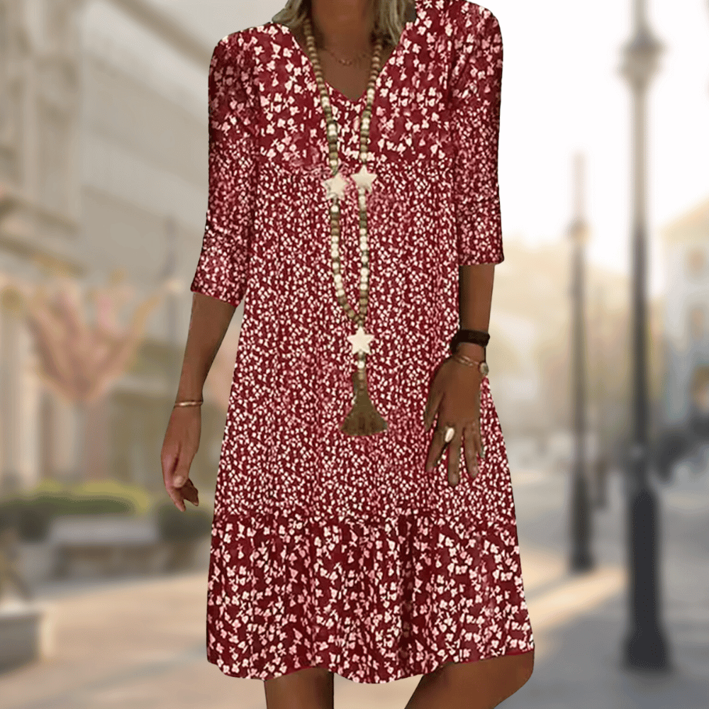 Sonnenenergie-inspiriertes Sommerkleid – Soleil