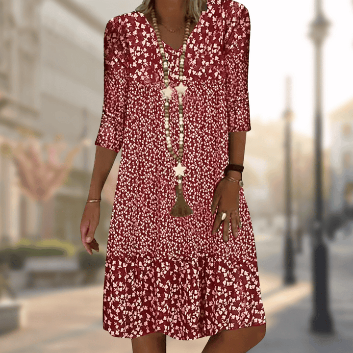 Sonnenenergie-inspiriertes Sommerkleid – Soleil