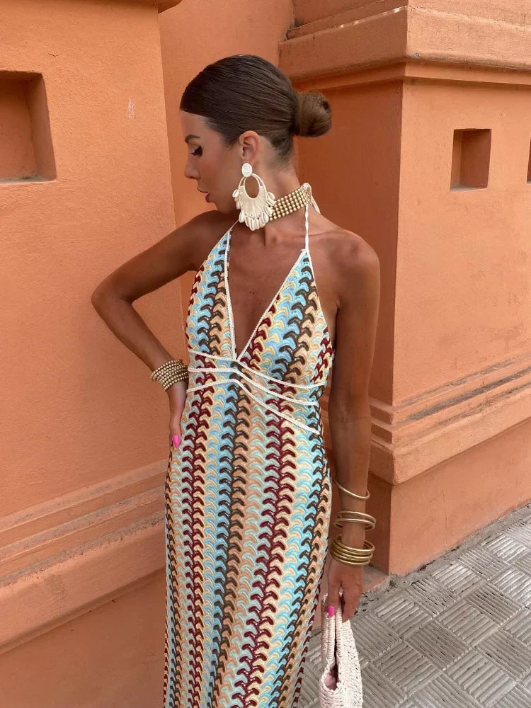 Luftige Strandkleid für Sommerkomfort – Liora