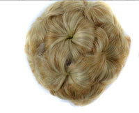 Blumenförmige Haarspange mit Haarverlängerung – Fiora
