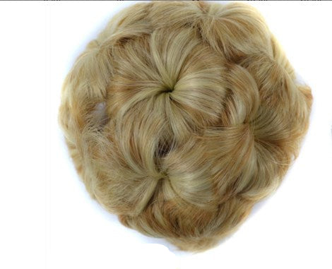 Blumenförmige Haarspange mit Haarverlängerung – Fiora