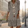 Ditsy Floral Midi Dress With Ruffle Hem - Amanda