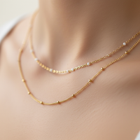 Doppelreihiger Choker - CharmWave