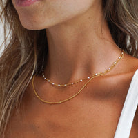 Doppelreihiger Choker - CharmWave