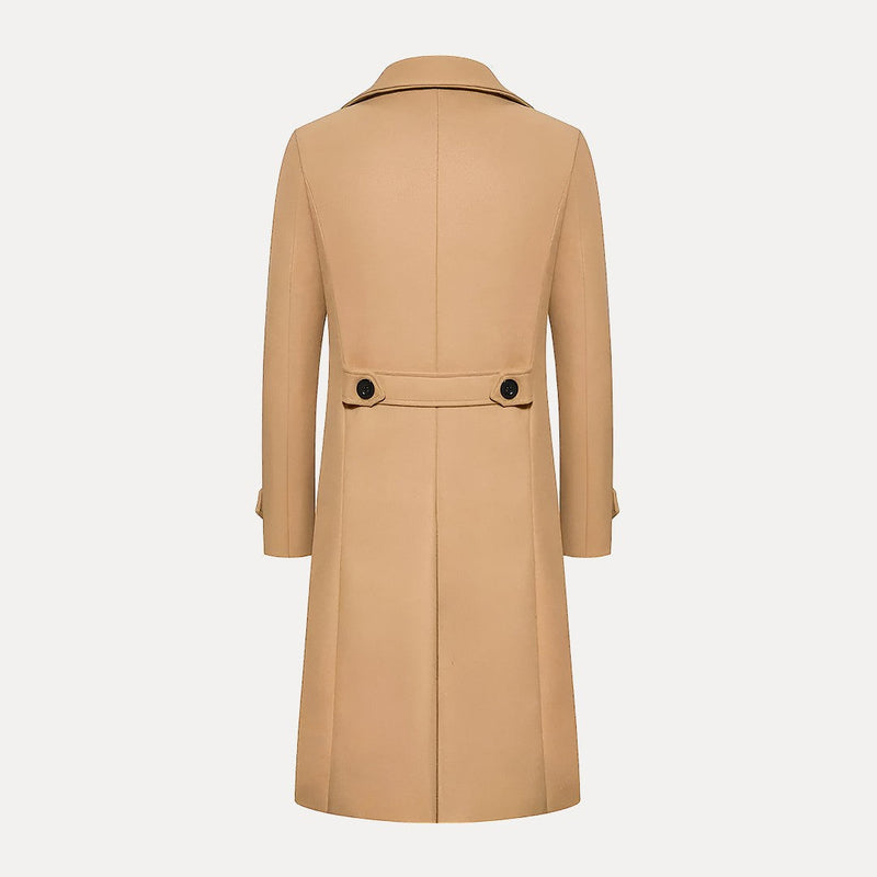 Doppelreihiger Langer Mantel - Henrick