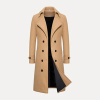 Doppelreihiger Langer Mantel - Henrick