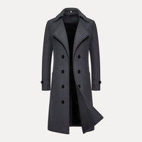 Doppelreihiger Langer Mantel - Henrick