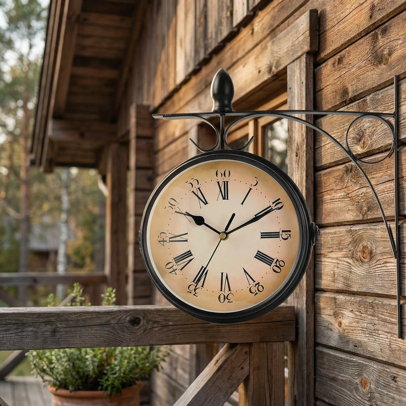 Doppelseitige Wanduhr - Bellford