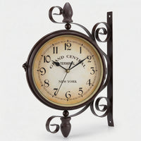 Doppelseitige Wanduhr - ChronoVine