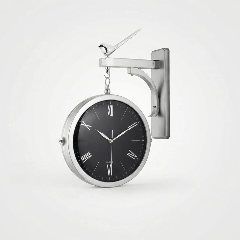 Doppelseitige Wanduhr - ChronoVista