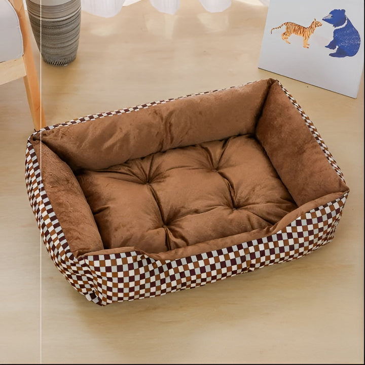 Luxe Orthopädisches Plüsch Haustierbett - PlushNest