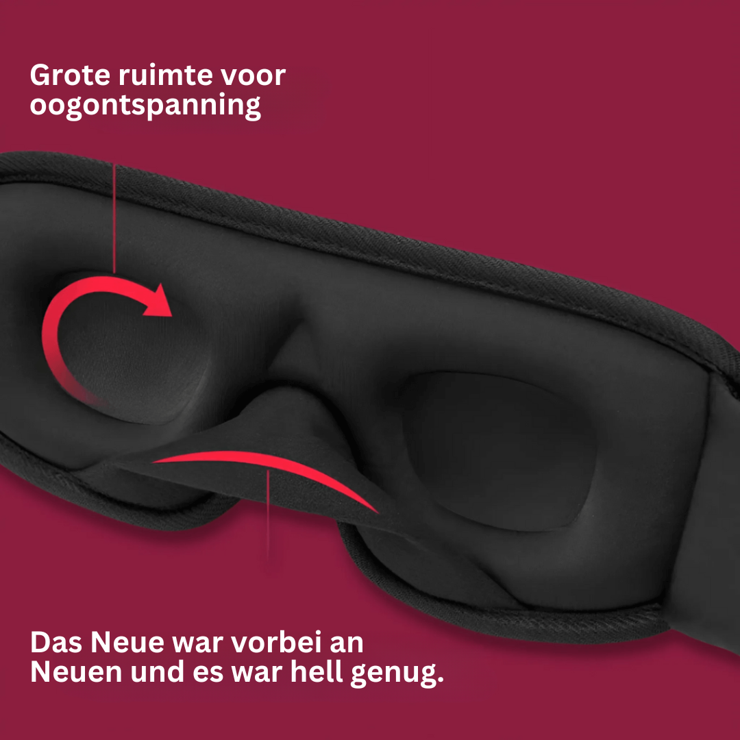 Ergonomische Schlafmaske - DreamShield