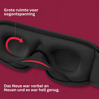 Ergonomische Schlafmaske - DreamShield