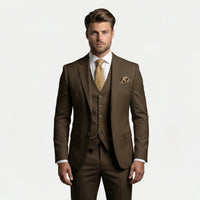 Dreiteiliger Slim Fit Anzug - Yannick