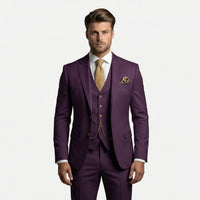 Dreiteiliger Slim Fit Anzug - Yannick