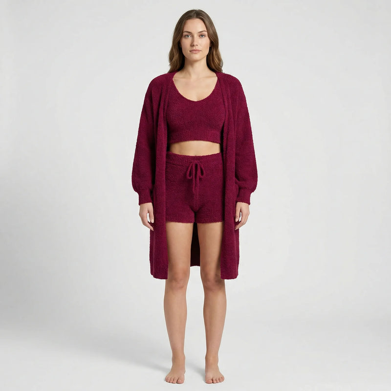 Dreiteiliges Loungewear-Set Für Damen - Renee