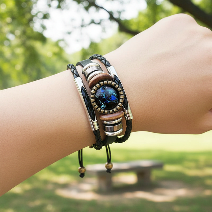Edelstahl Retro-Armband - ZodiacBand