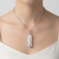 Edelsteinkette Mit Anhänger - CrystalTree