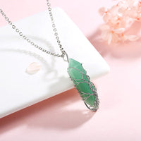 Edelsteinkette Mit Anhänger - CrystalTree
