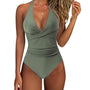 Badeanzug mit Hohem Taille und Push-up - Lauren