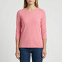 Effen Damesshirt Met Ronde Hals - Adrienne