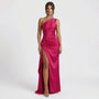 Einseitig Schulterfreies Maxikleid - Ayse