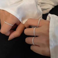 Einstellbarer Silberring - StarDreamRing
