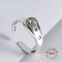 Einstellbarer Silberring - StyleRing