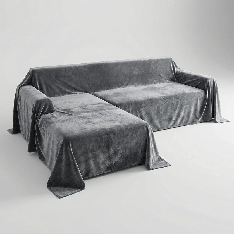 Elastische Bankhoes Met Antislipcoating - Sofashield